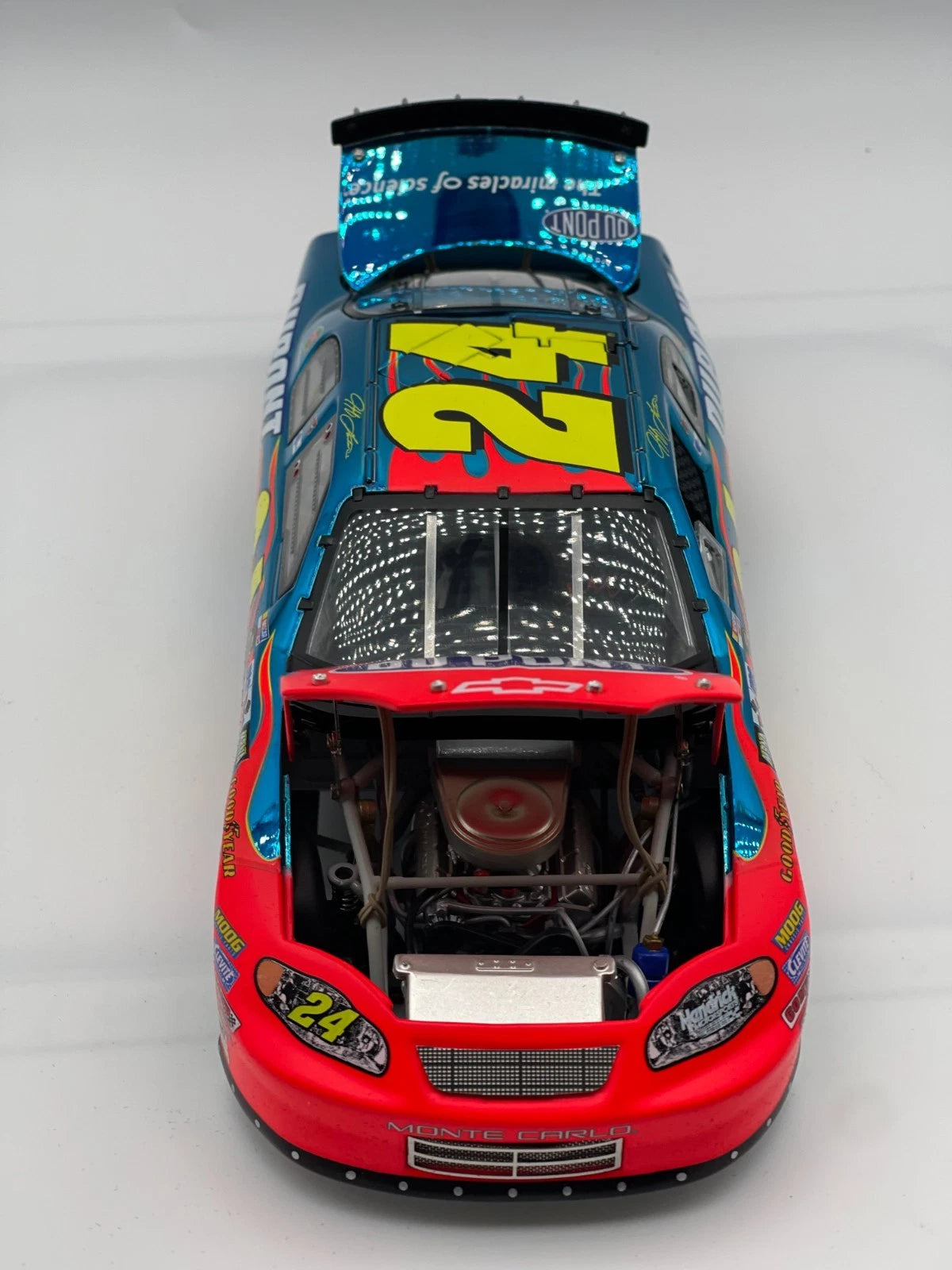 Jeff Gordon #24 DuPont 2004 Monte Carlo ELITE Color Chrome 1/804 DIN 36 - original photograph 4