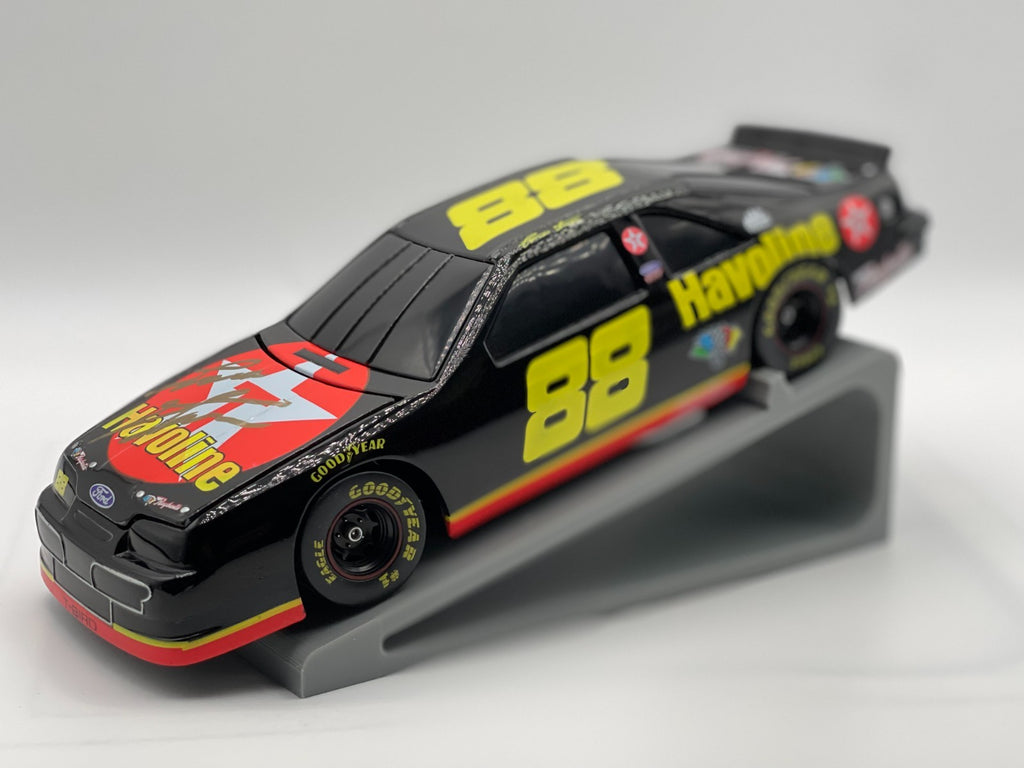 Ernie Irvan #88 Texaco Havoline 1995 Thunderbird Autographed Promo BWC 1:24