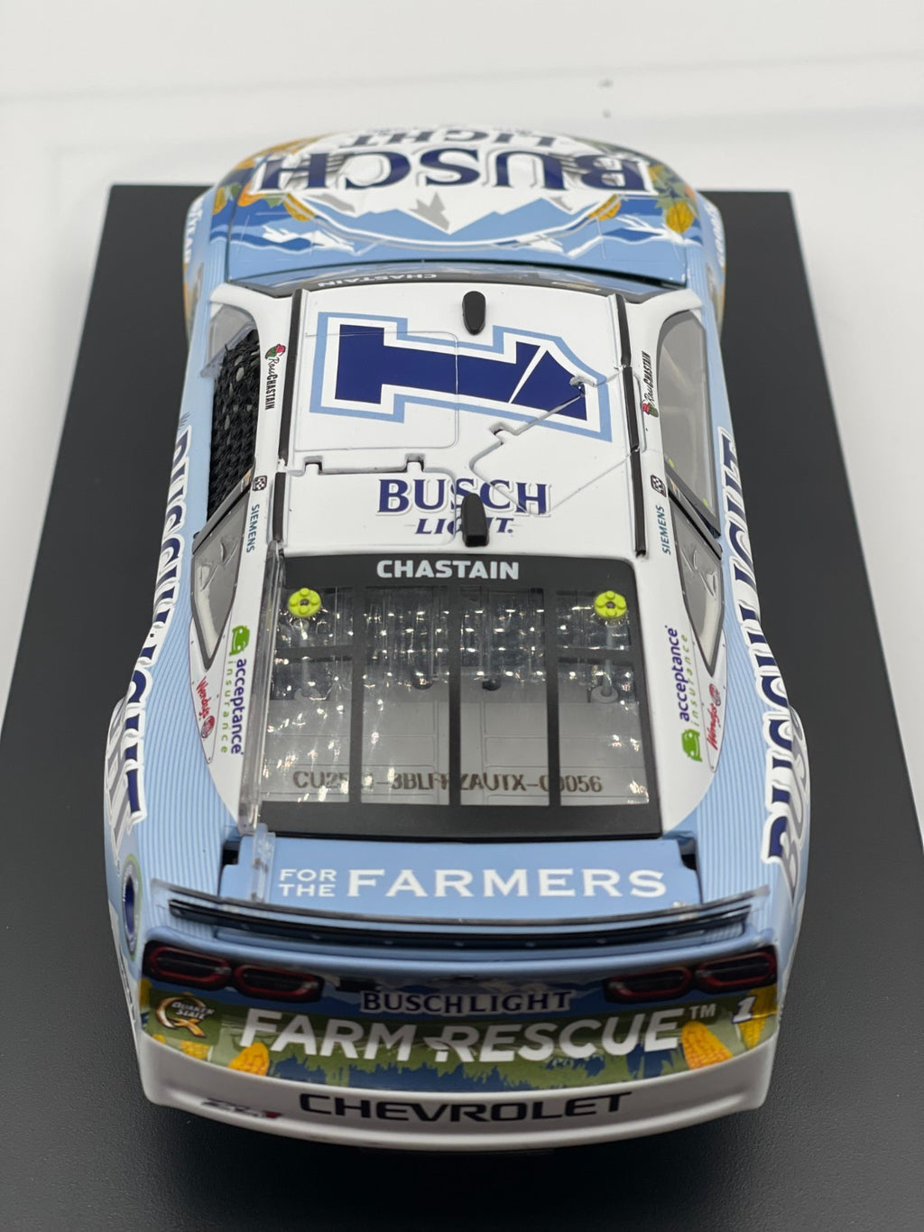 Ross Chastain #1 Busch Light Farming 2025 Chevrolet Autographed 1:24 1/84