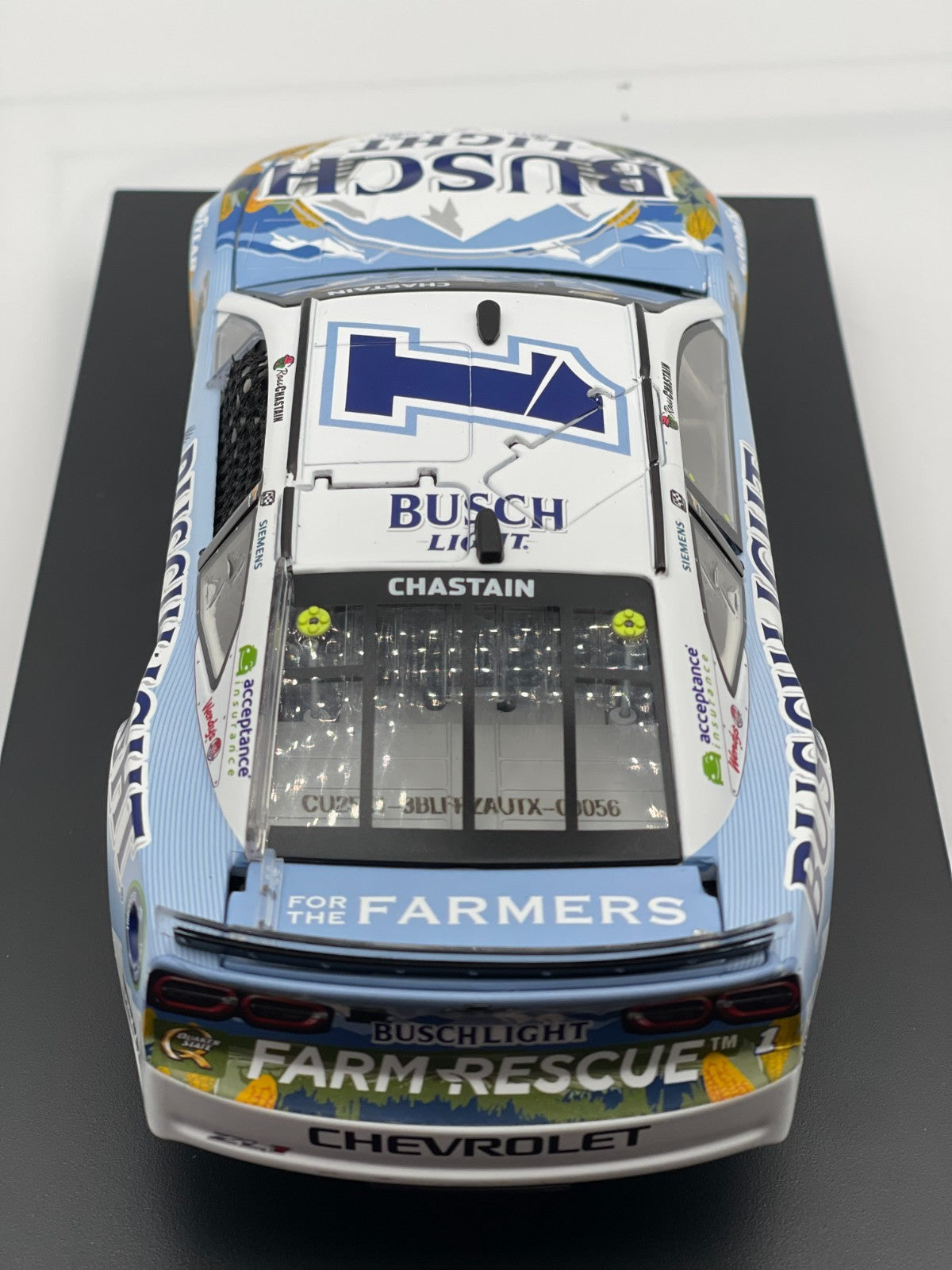 Ross Chastain #1 Busch Light Farming 2025 Chevrolet Autographed 1:24 1/84