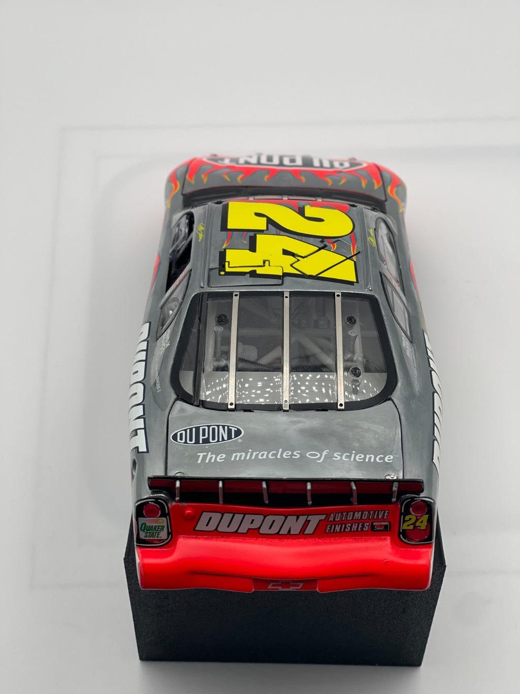 Jeff Gordon #24 DuPont HMS 100th Victory 2001 Monte Carlo ELITE Platinum 1/1800 - original photograph 6