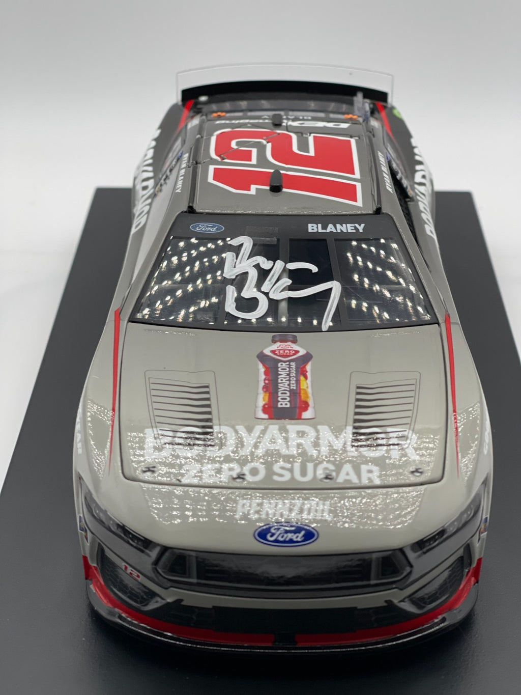Ryan Blaney #12 BodyArmor Zero Sugar 2025 Mustang Autographed 1:24 1/144