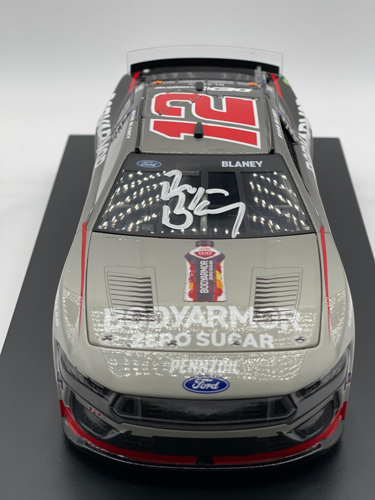 Ryan Blaney #12 BodyArmor Zero Sugar 2025 Mustang Autographed 1:24 1/144
