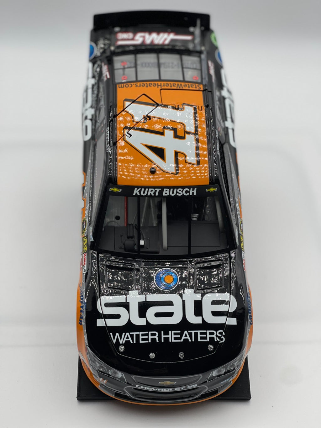 Kurt Busch #41 State Water Heaters 2015 Chevrolet SS 1:24 1/637 - original photograph 3