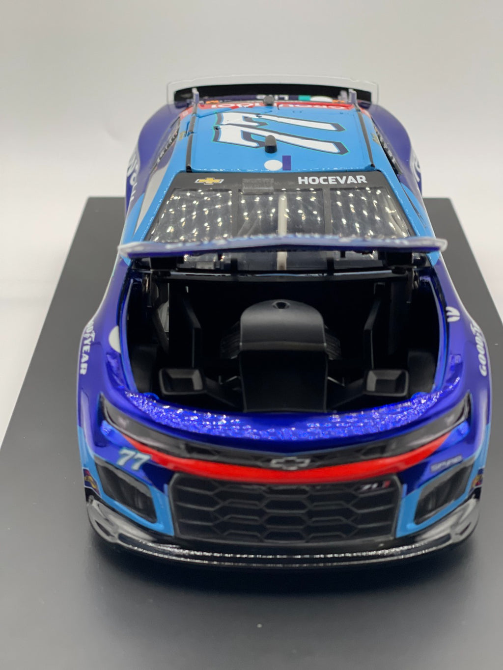 Carson Hocevar #77 Delaware Life 2025 Camaro Color Chrome 1:24 1/144 DIN 141