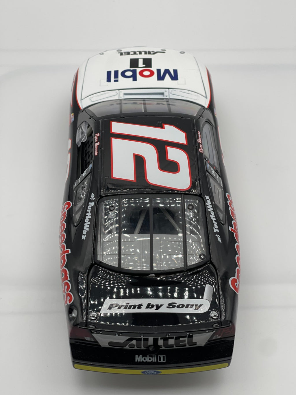 Ryan Newman #12 Alltel / Mobil 1 Speedpass 2002 Ford Taurus Rookie 1:24 - original photograph 6