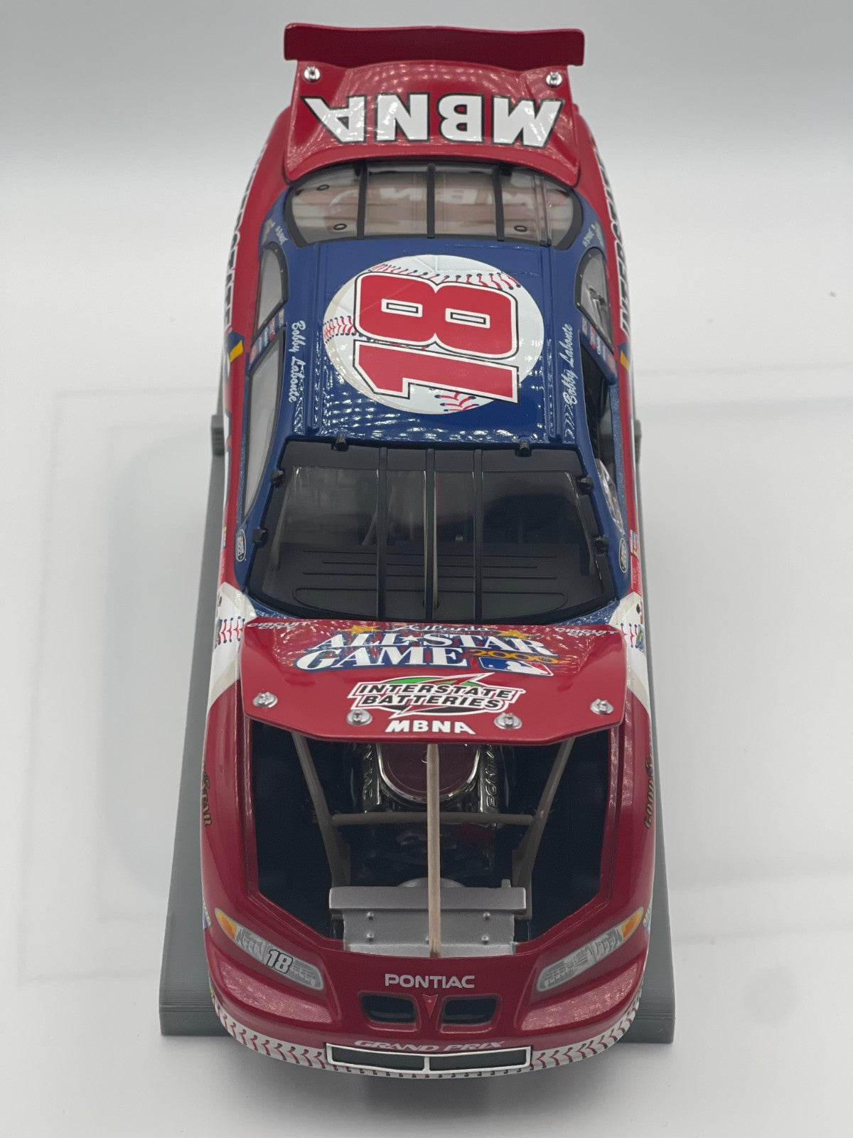 Bobby Labonte #18 Interstate Batteries MLB All Star Game 2000 Grand Prix 1:24