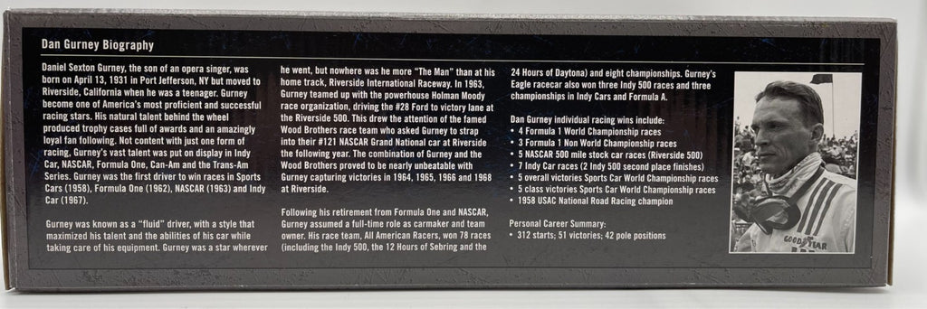 Dan Gurney #121 '65 Ford Galaxie Riverside Collection University of Racing Legen - original photograph 11