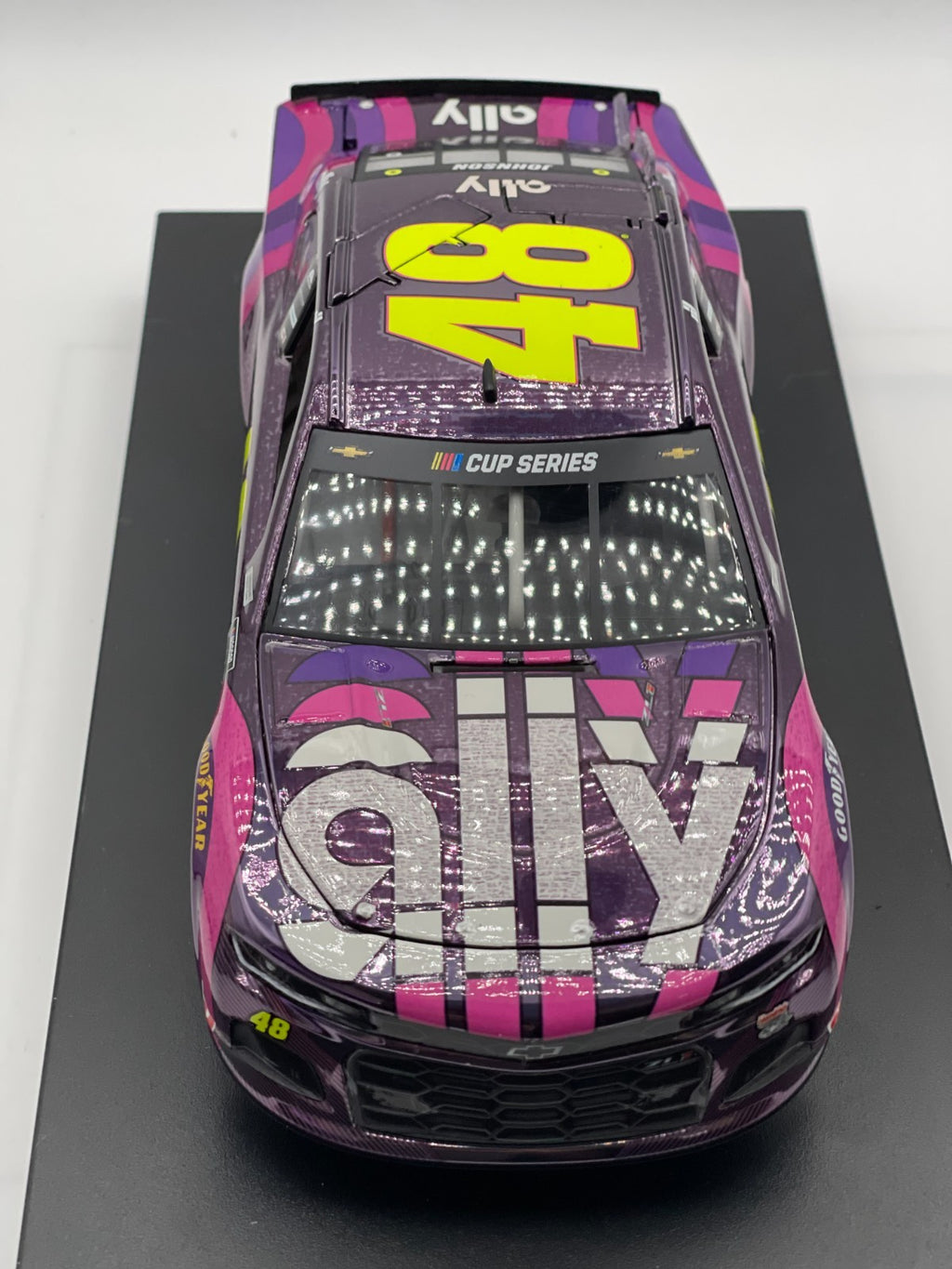 Jimmie Johnson #48 Ally Sign For Jimmie 2020 Camaro ZL1 Color Chrome 1:24