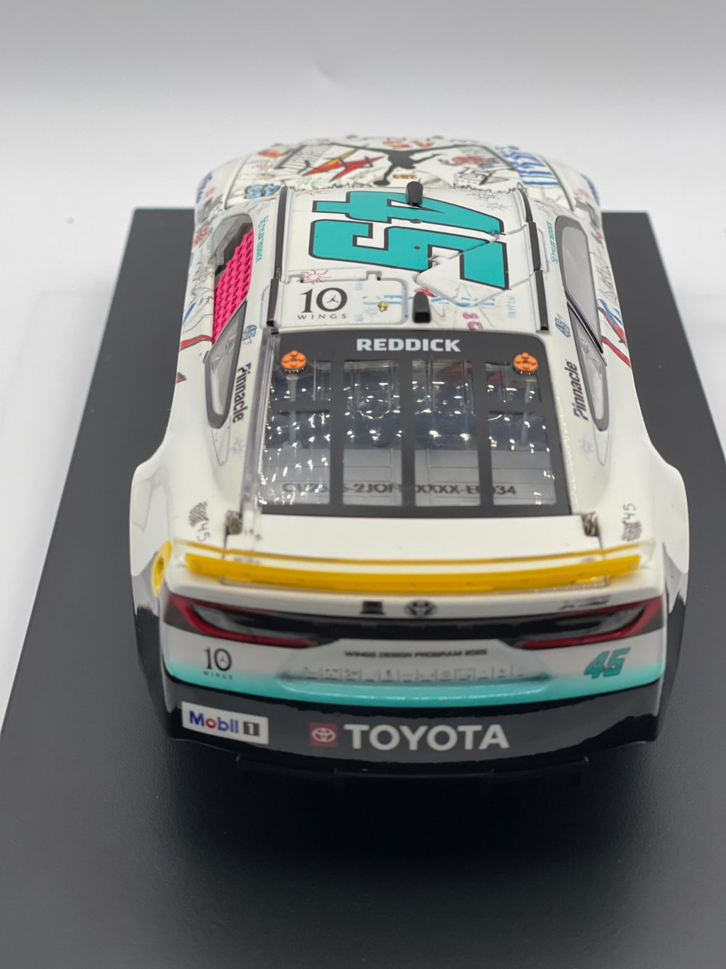 Tyler Reddick #45 Jordan Brand Charlotte 2025 Camry ELITE 1:24 1/112 DIN 34