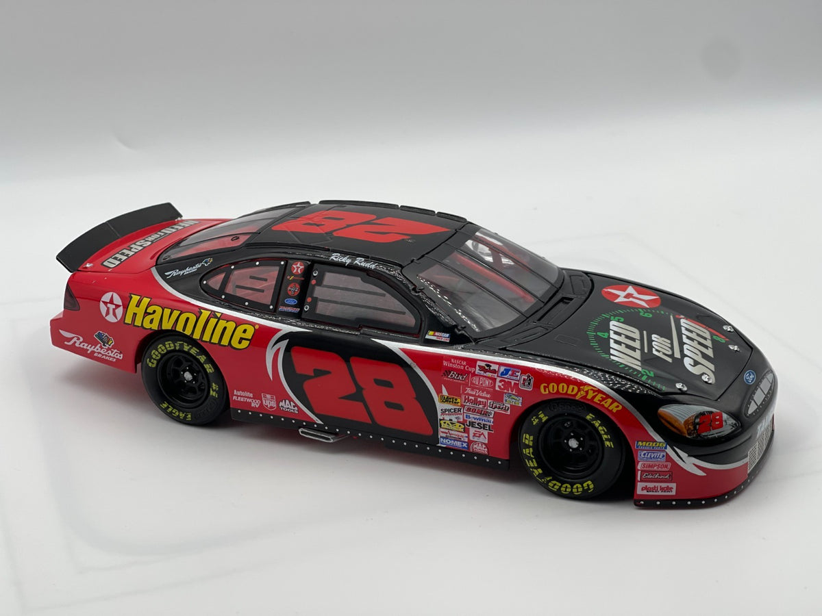 Ricky Rudd #28 Texaco Havoline Need for Speed 2001 Taurus 1:24 1/7008 - original photograph 4