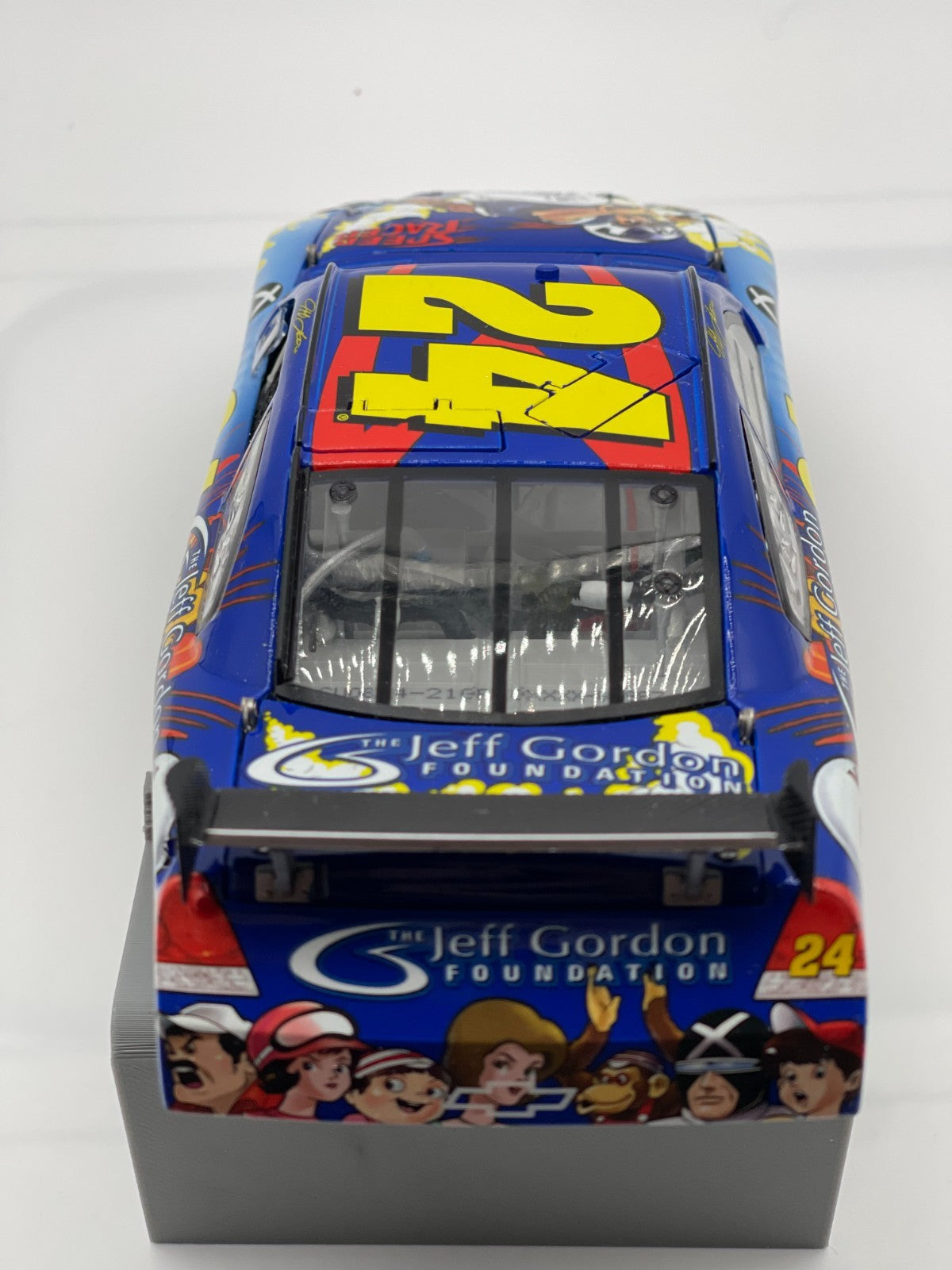 Jeff Gordon #24 Speed Racer 2008 Impala SS Autographed 1:24 NASCAR Foundation