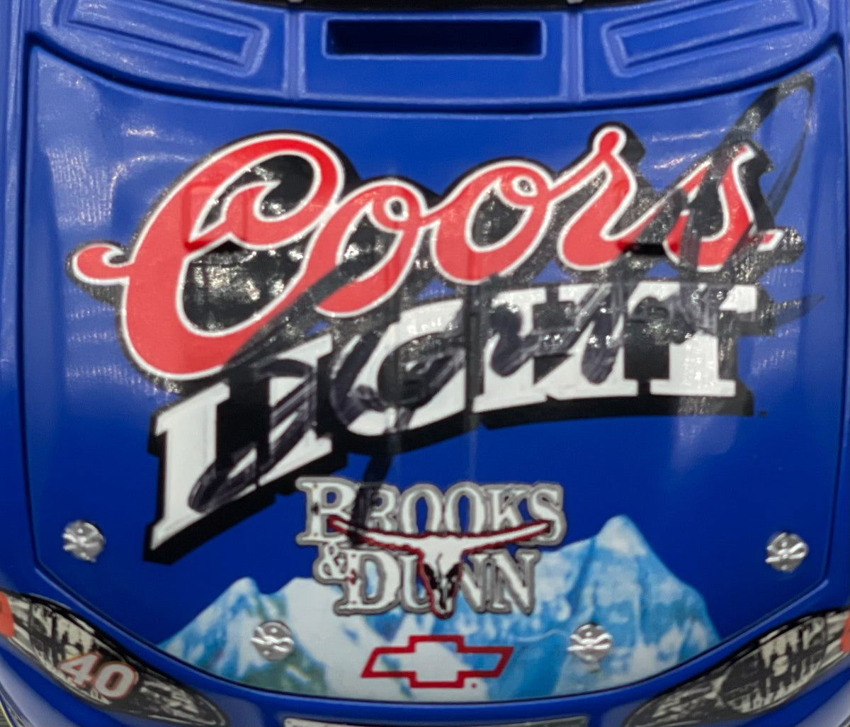 Sterling Marlin #40 Coors Light Brooks & Dunn 2000 Monte Carlo Auto Owners 1/3120 - original photograph 4