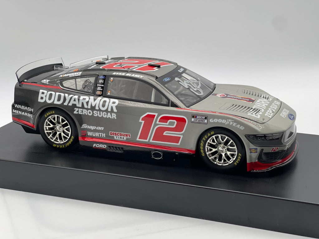 Ryan Blaney #12 BodyArmor Zero Sugar 2025 Mustang Autographed 1:24 1/144