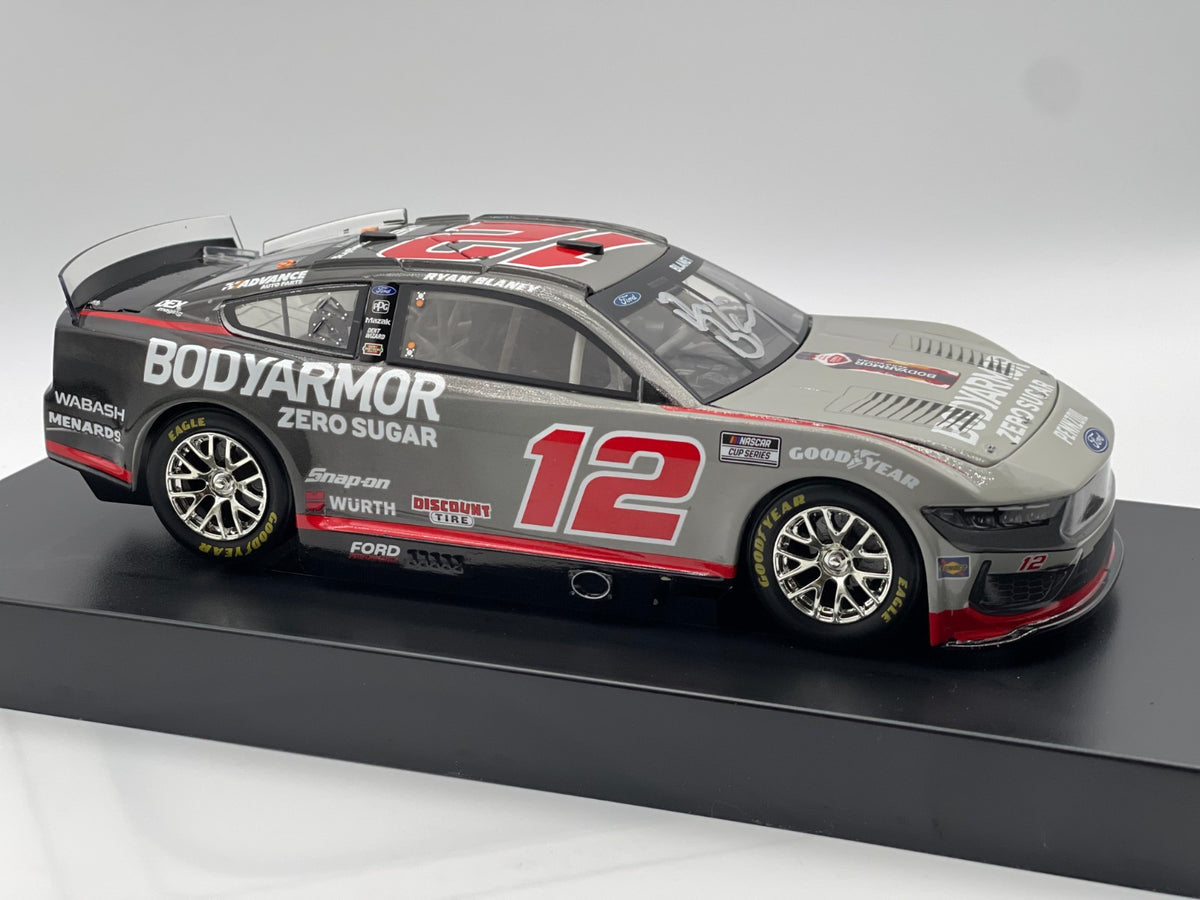 Ryan Blaney #12 BodyArmor Zero Sugar 2025 Mustang Autographed 1:24 1/144