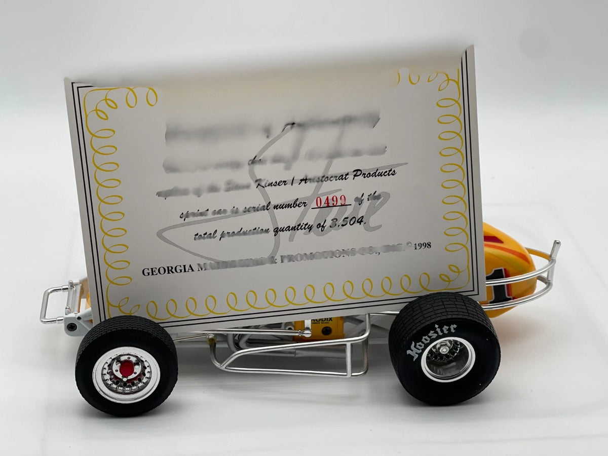 Steve Kinser #1 Four Crown Nationals Eldora Speedway Sprint Car 1:18 GMP Diecast - original photograph 8