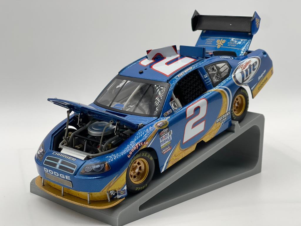 Kurt Busch #2 Miller Lite 2010 Charger ELITE 1:24 1/100 DIN 13