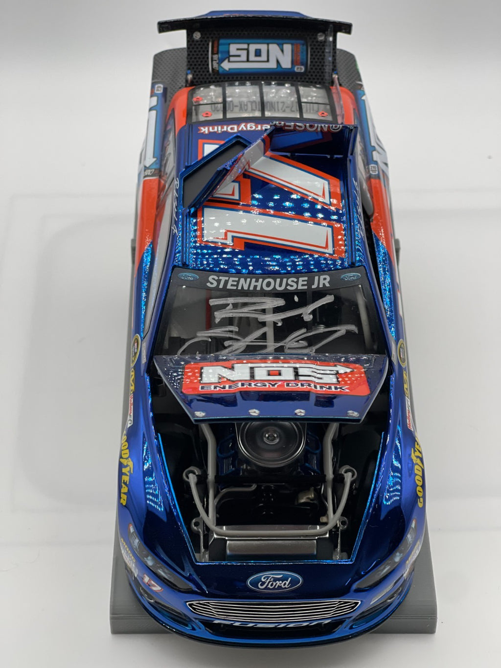 Ricky Stenhouse Jr. #17 NOS Energy Auto 2014 Fusion Color Chrome 1:24 1/36 DIN 20