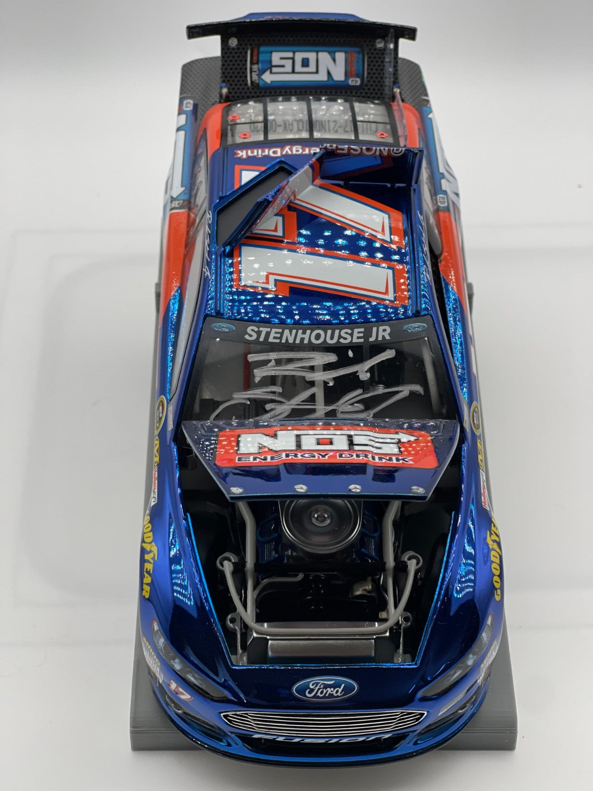 Ricky Stenhouse Jr. #17 NOS Energy Auto 2014 Fusion Color Chrome 1:24 1/36 DIN 20
