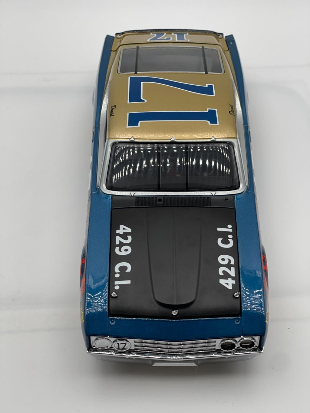 David Pearson #17 ‘69 Torino Talladega University of Racing Legends - original photograph 5