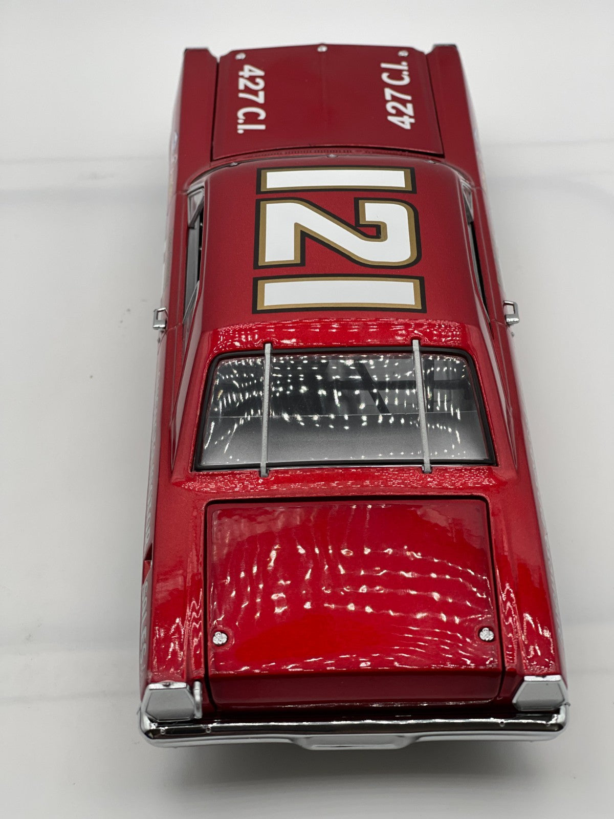 Dan Gurney #121 '65 Ford Galaxie Riverside Collection University of Racing Legen - original photograph 7