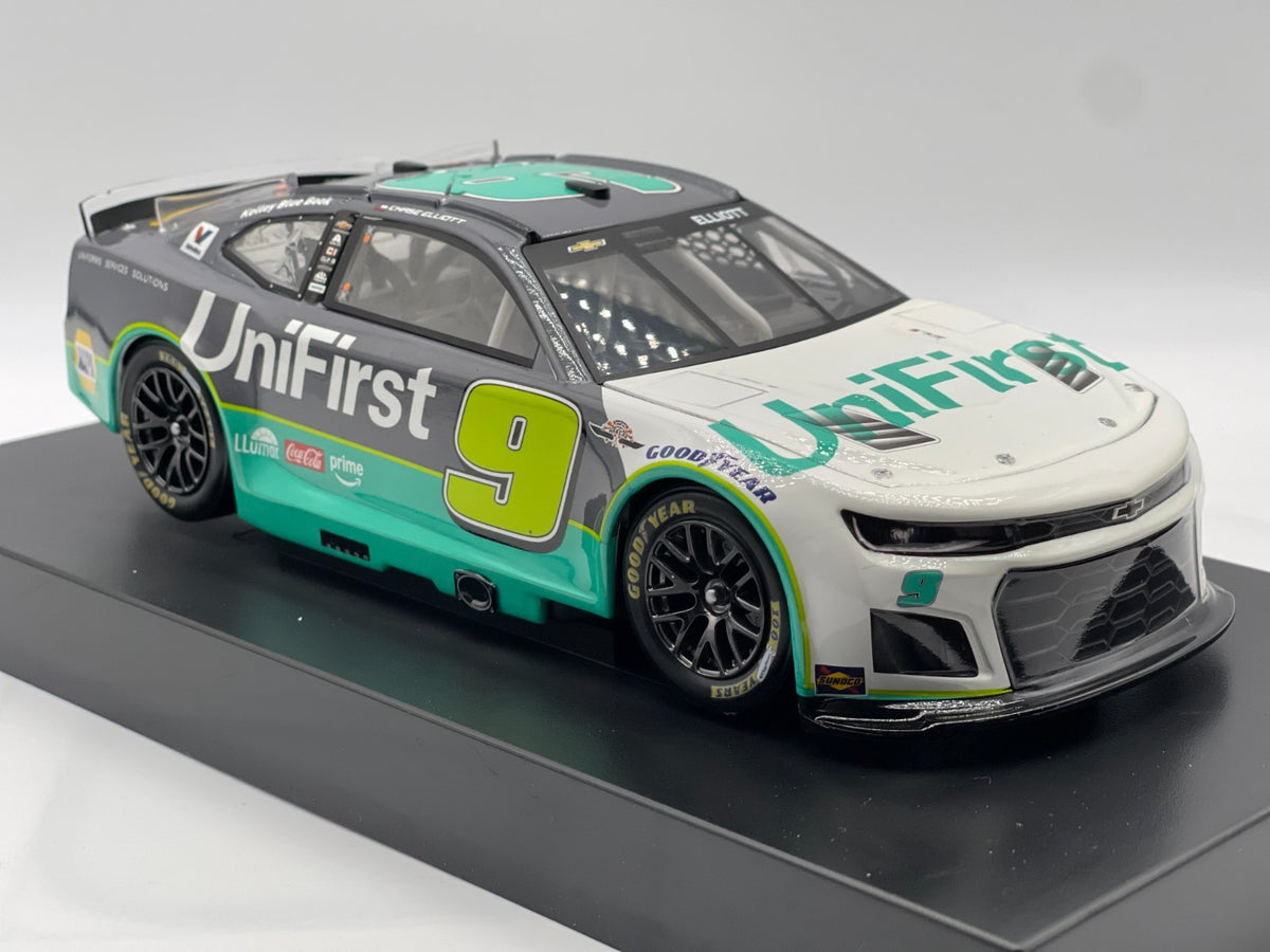 Chase Elliott #9 UniFirst Throwback 2025 Chevrolet 1:24 1/504 NASCAR Diecast