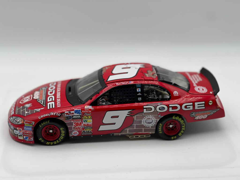 Bill Elliott #9 Dodge 10th Running of the Brickyard 2003 Intrepid ELITE 1 of 604 - original photograph 2