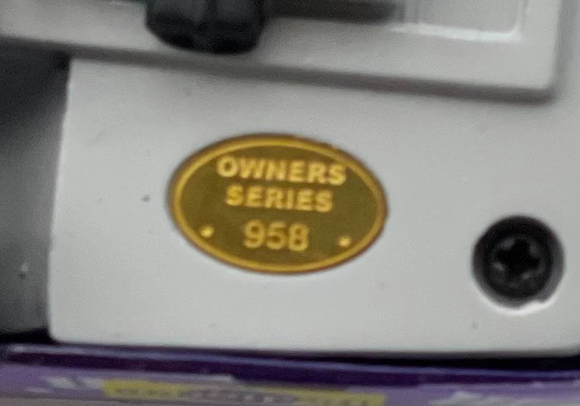 Ken Schrader #36 M&M’s Purple Color Vote Winner 2002 Grand Prix Team Caliber - original photograph 8