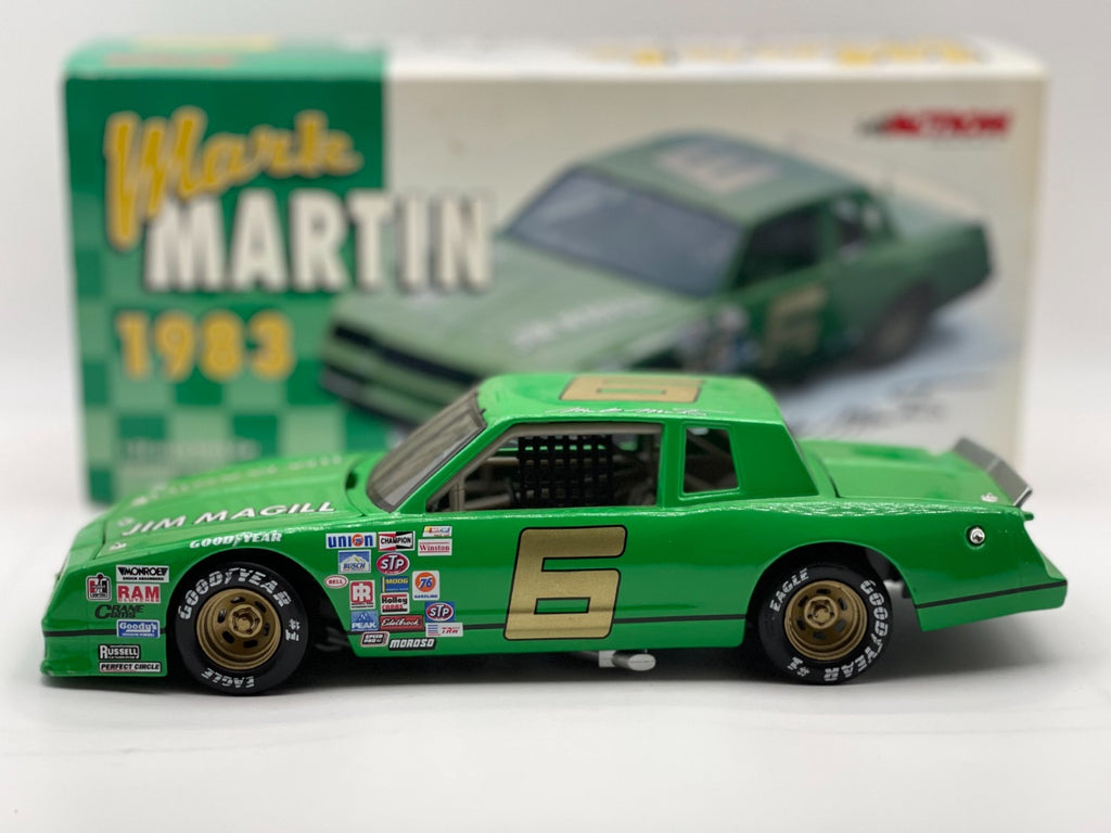 Mark Martin #6 Jim Magill 1983 Monte Carlo 1:24 1 of 7008 NASCAR Diecast
