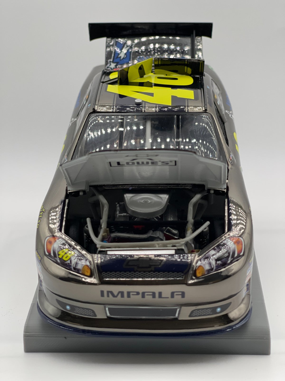 Jimmie Johnson #48 Foundation 2012 Impala Brushed Metal 1:24 1/72 DIN 24