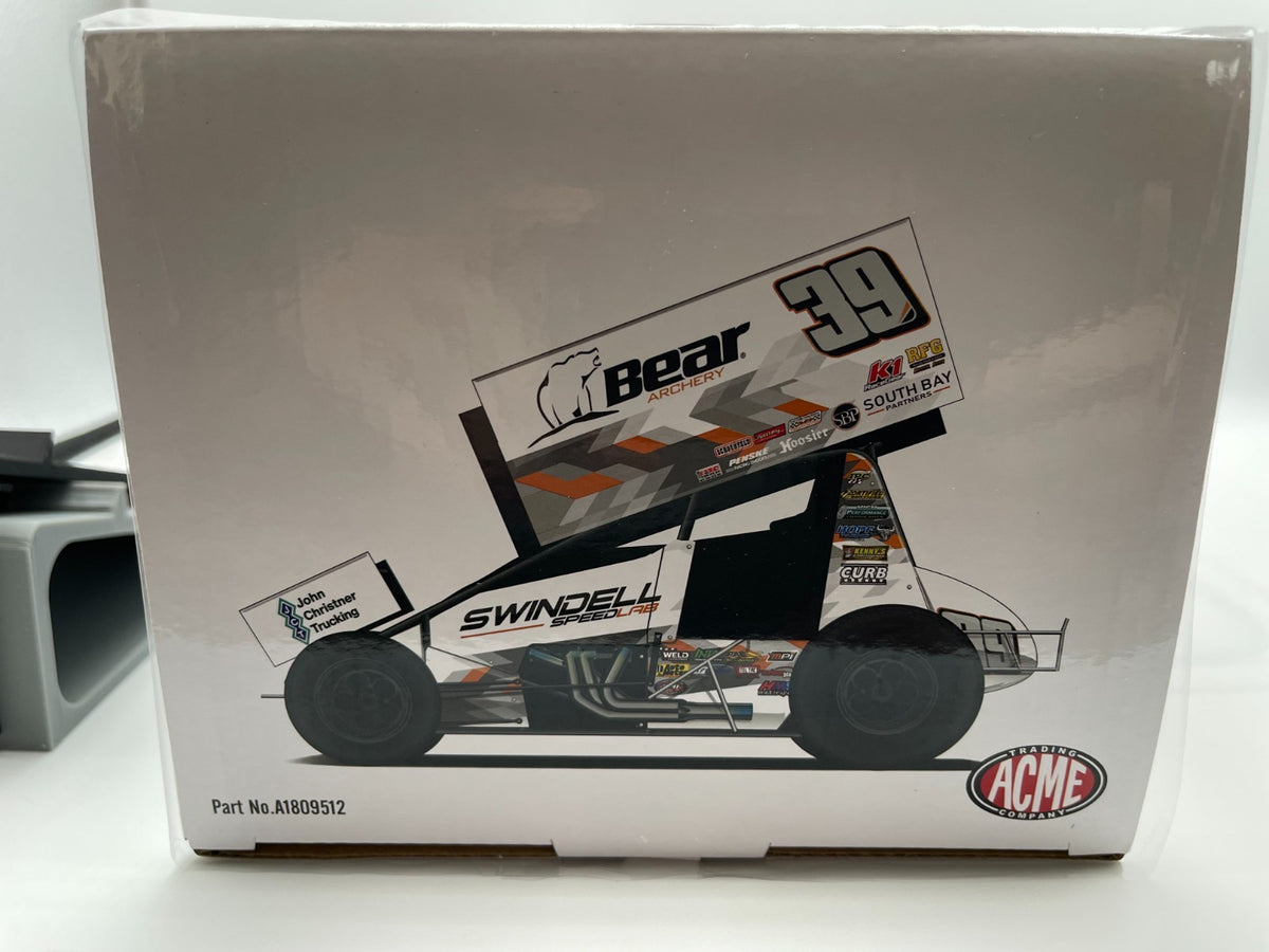 Sammy Swindell #39 Bear 1:18 Sprint Car Acme Diecast