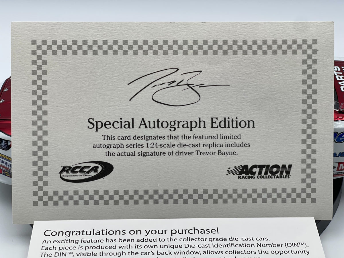 Trevor Bayne #21 Motorcraft Quick Lane 2013 Fusion Auto Color Chrome 1/48 DIN 3