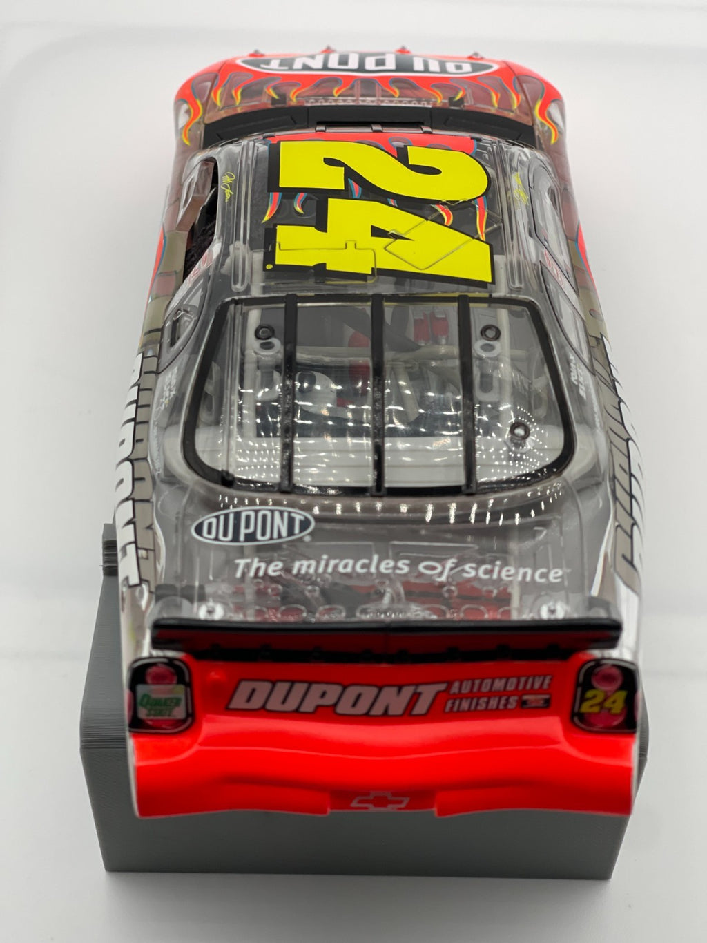 Jeff Gordon #24 DuPont Clear Car 2001 Monte Carlo 1:24 NASCAR 1/6996 - original photograph 7