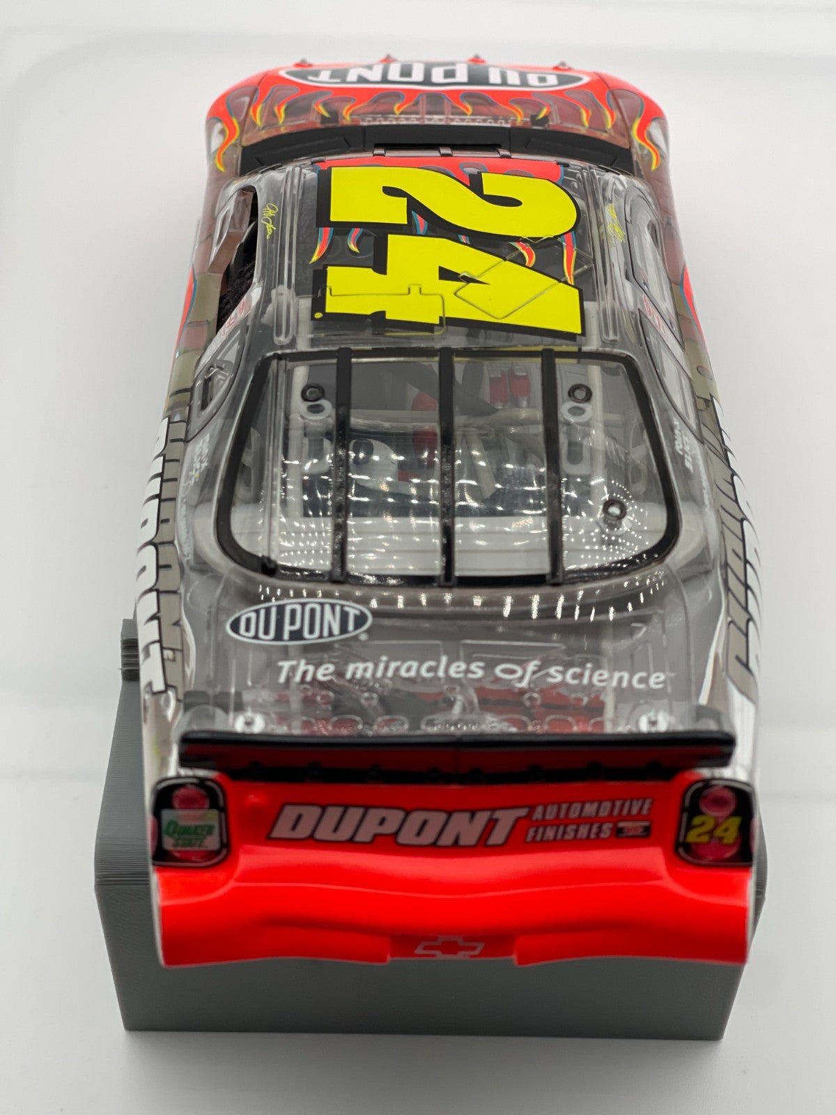 Jeff Gordon #24 DuPont Clear Car 2001 Monte Carlo 1:24 NASCAR 1/6996 - original photograph 7
