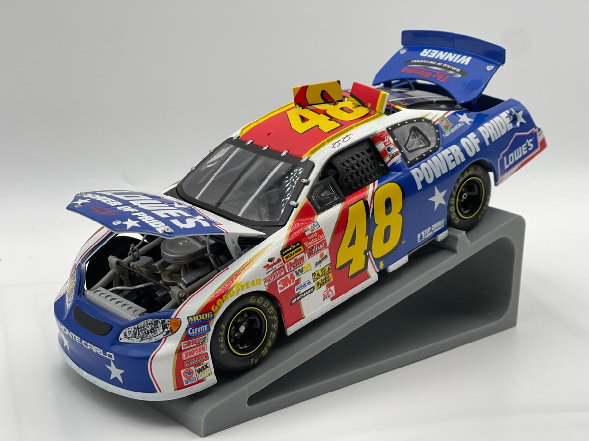 Jimmie Johnson #48 Lowe's Power of Pride 2003 Monte Carlo Team Caliber 1/2400