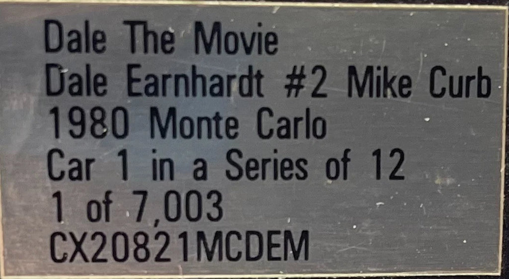 Dale Earnhardt #2 Mike Curb 1980 Monte Carlo 1:24 1/7003 NASCAR Diecast - original photograph 9