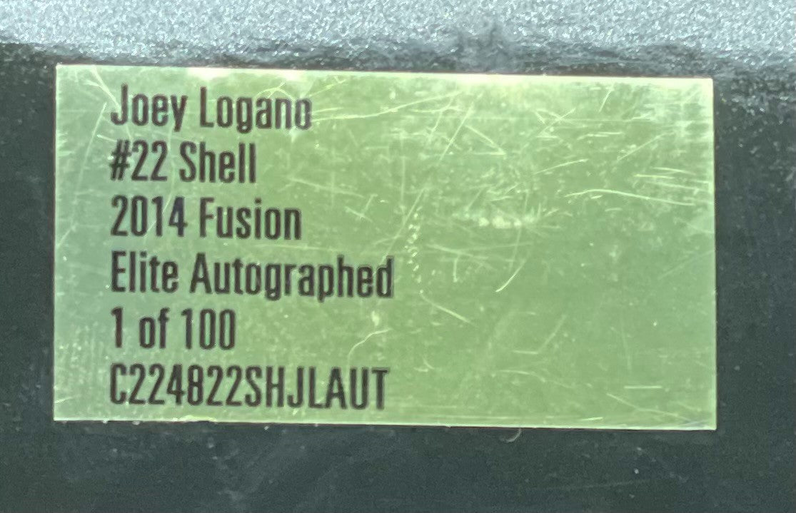 Joey Logano #22 Shell 2014 Fusion ELITE Auto 1:24 1/100 DIN 53 **READ**