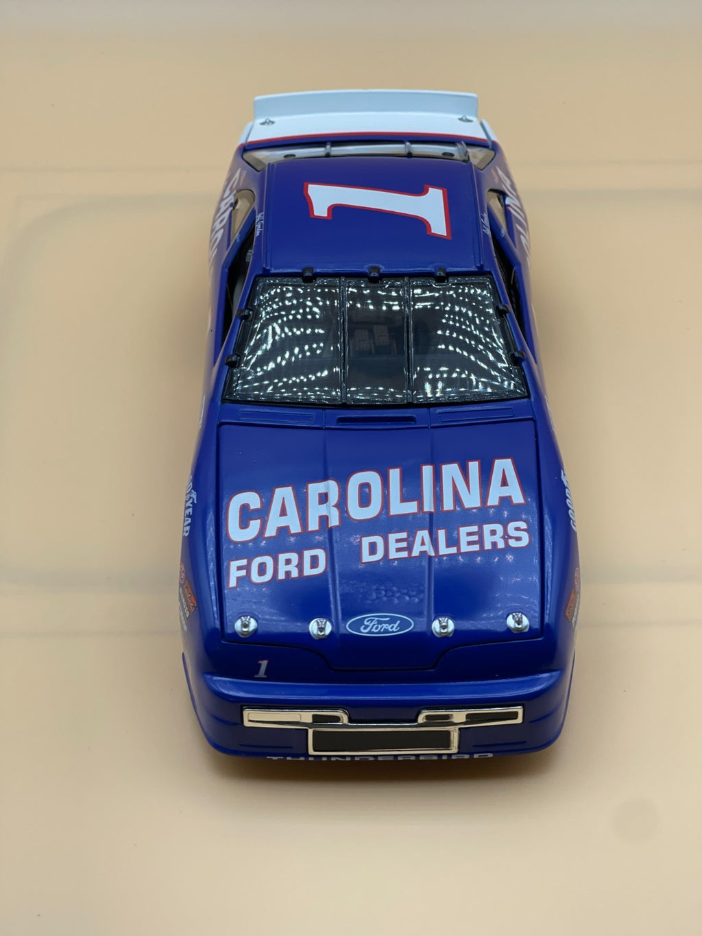 Jeff Gordon #1 Carolina Ford 1991 Ford 124 Limited Edition NASCAR Diecast Rookie