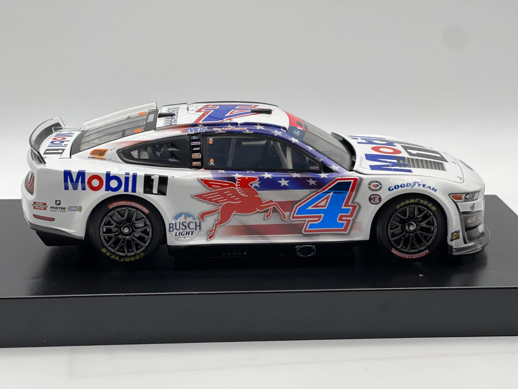 Kevin Harvick #4 Mobil 1 Salutes 2023 Mustang 1:24 NASCAR 1/504 DIN 64