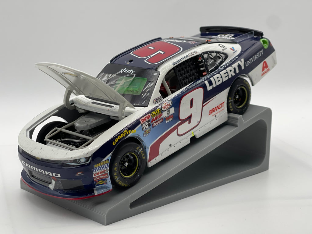 William Byron #9 Liberty University Indy Win 2017 Camaro Autographed 1:24