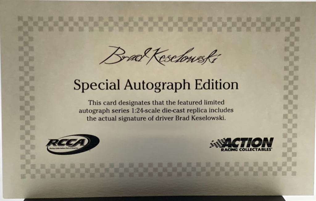 Brad Keselowski #6 BuildSubmarines.com Salutes 2025 Mustang Auto 1:24 1/72