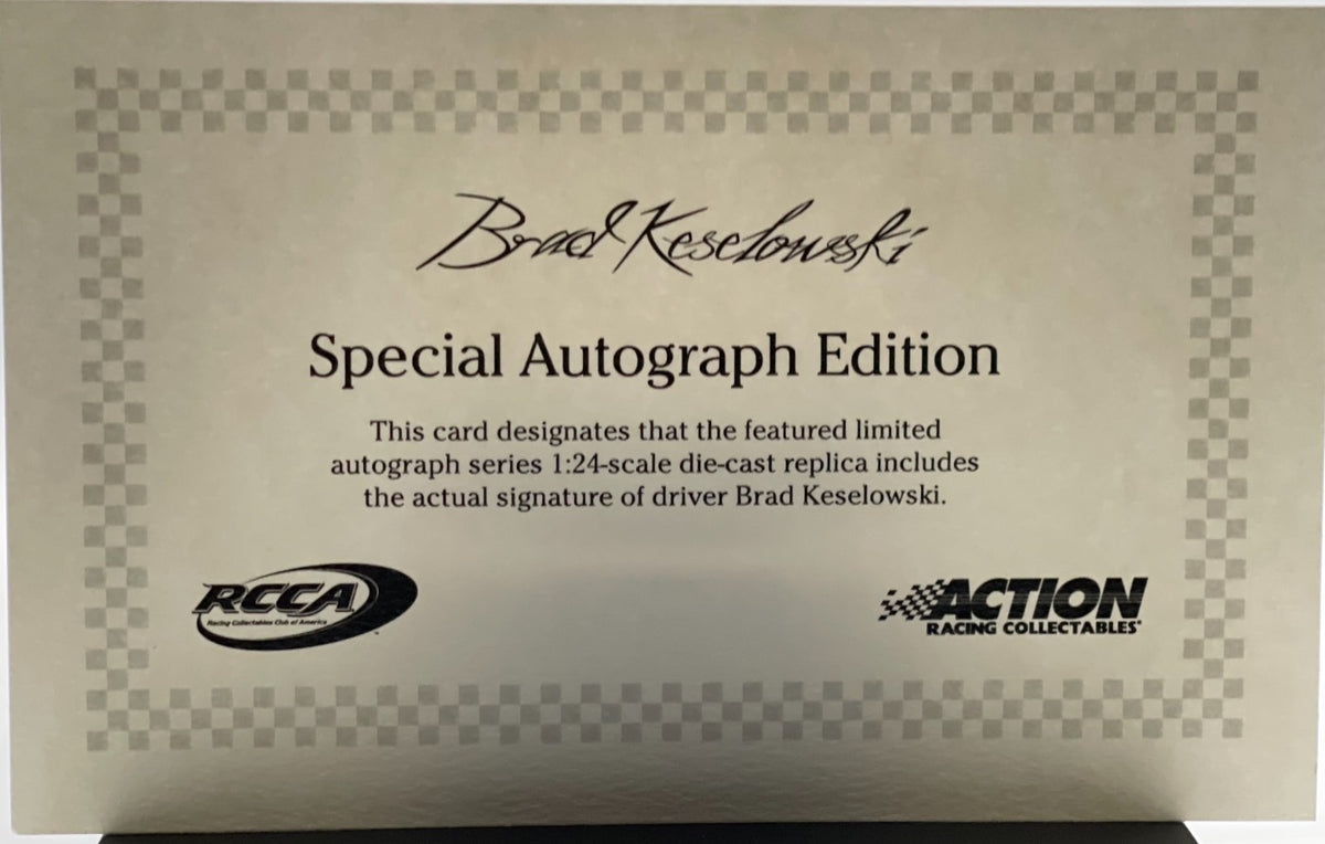 Brad Keselowski #6 BuildSubmarines.com Salutes 2025 Mustang Auto 1:24 1/72