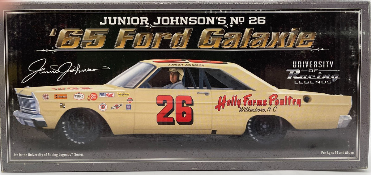 Junior Johnson #26 '65 Ford Galaxie Autographed University of Racing Legends