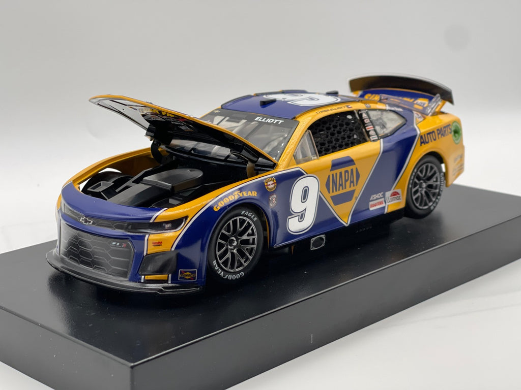 Chase Elliott #9 NAPA Throwback 2022 Camaro ZL1 ELITE 1:24 1/309 DIN 262