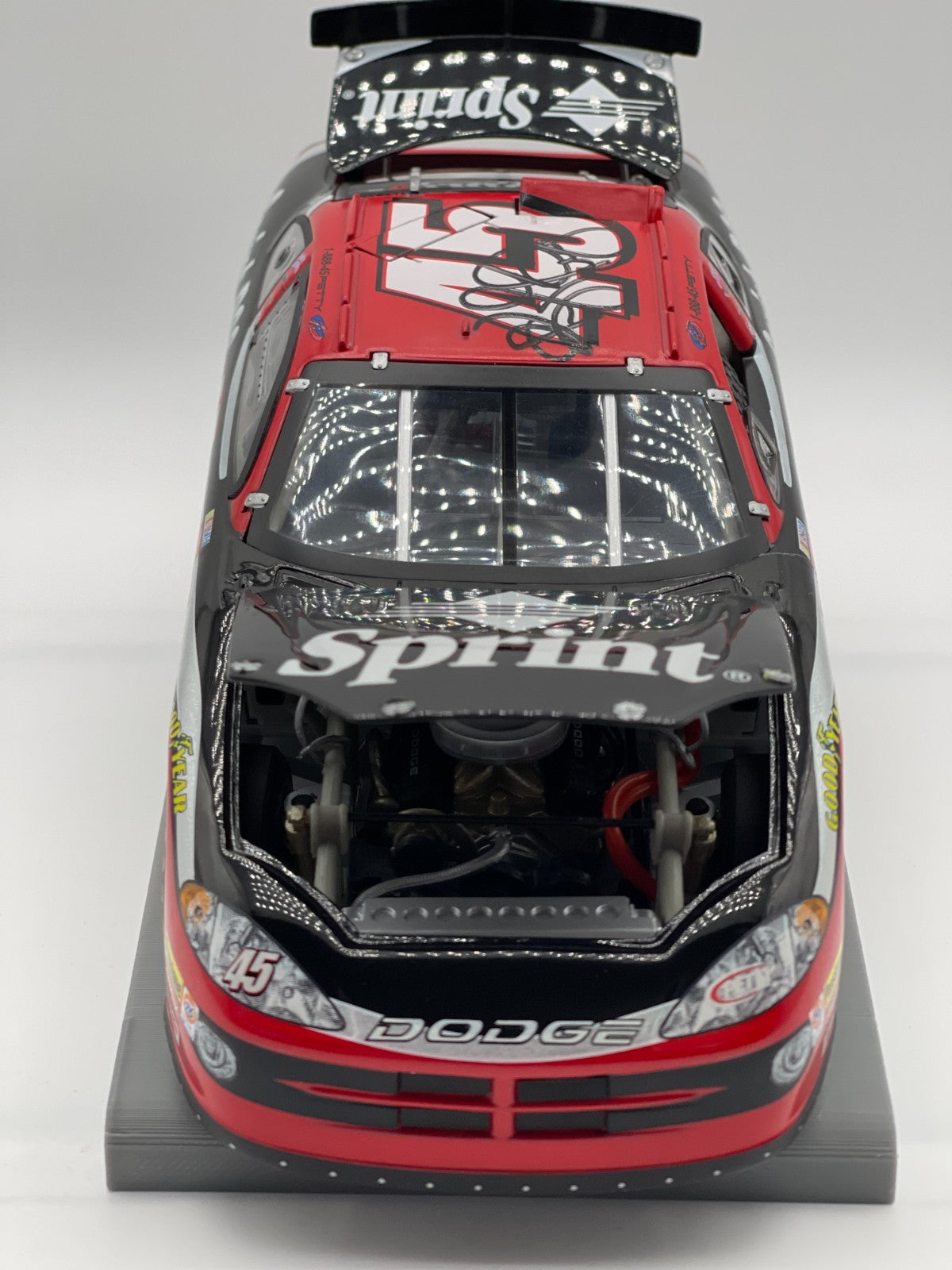 Kyle Petty #45 Sprint 2002 Dodge R/T Autographed Owners Series 1:24 1/2400
