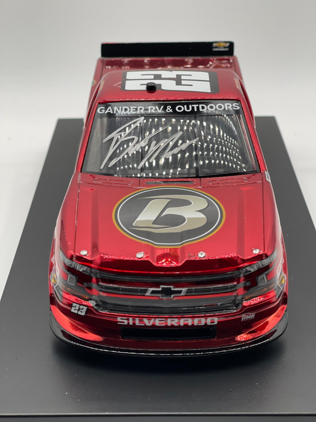 Brett Moffitt #23 Plan B Sales 2020 Silverado Auto Color Chrome 1:24 DIN 44