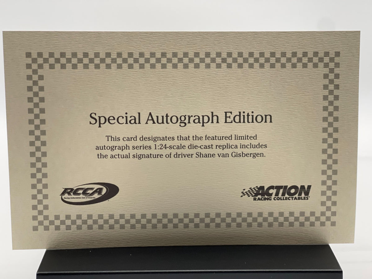 Shane van Gisbergen #88 Wendy's Breakfast Baconator 2025 Auto 1:24 1/132