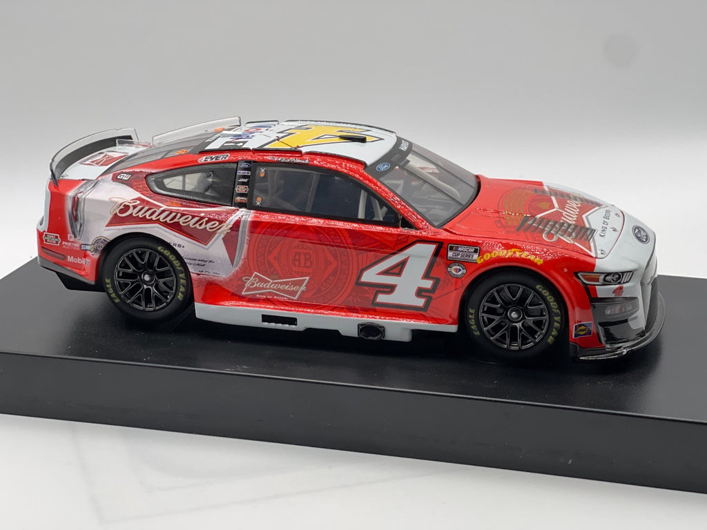 Kevin Harvick #4 Budweiser 2023 Mustang 1:24 NASCAR 1/1476 DIN 921