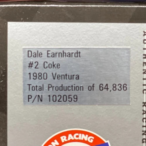 Dale Earnhardt #2 Coke 1980 Ventura - original photograph 10