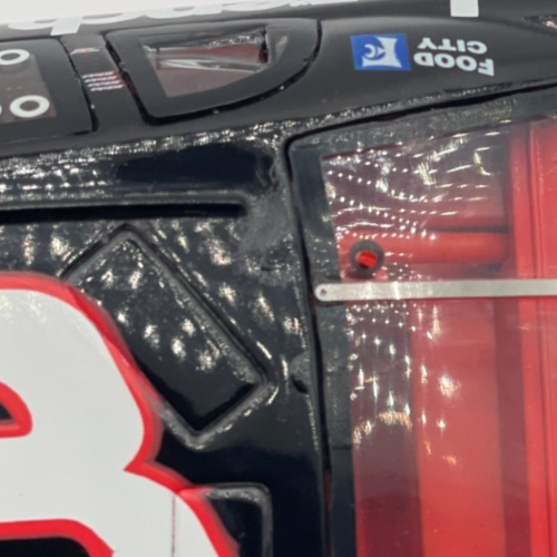 Dale Earnhardt #3 GM Goodwrench Plus 1997 Monte Carlo ELITE 1:24 - Rear Window Damage - original photograph 9